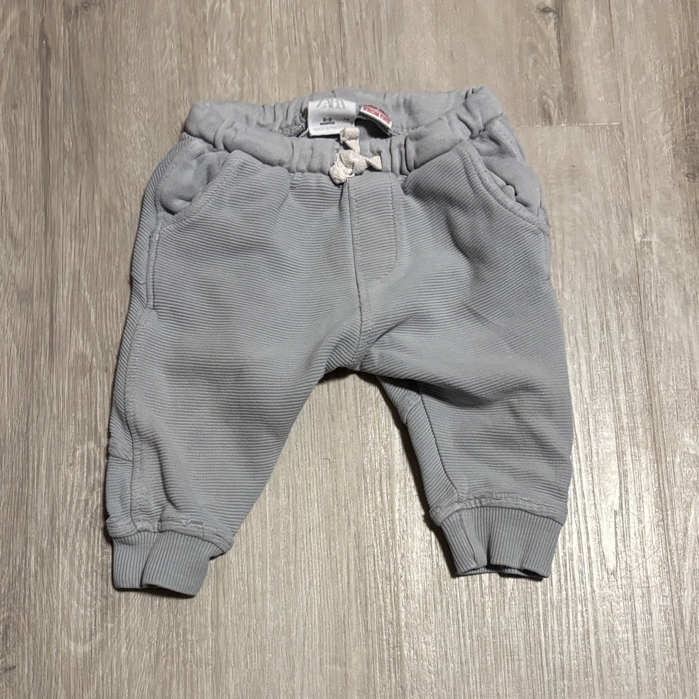 Zara Light Gray Kids Joggers